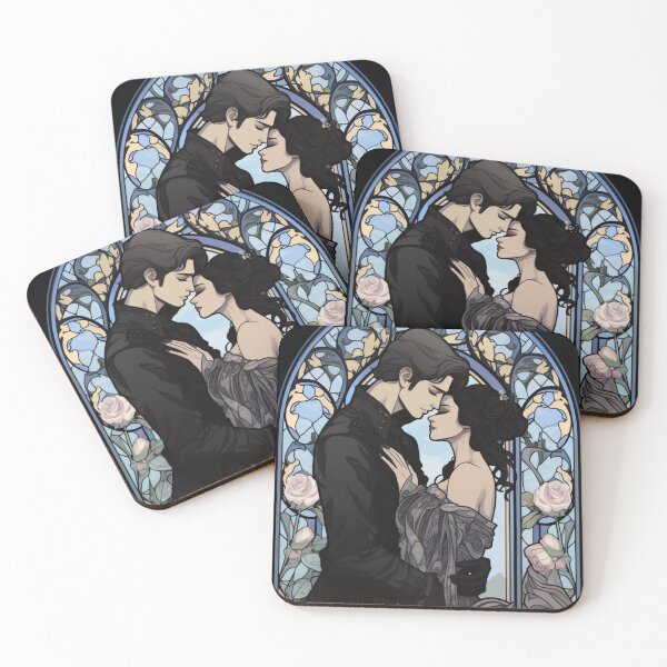 Item preview, Gothic Stained Glass Couple | Romance  designed and sold by Radiant-Art.