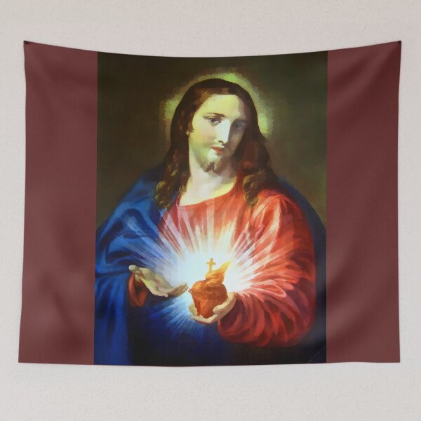 Item preview, Pompeo Batoni - The Sacred Heart of Jesus designed and sold by Jon-Baran.