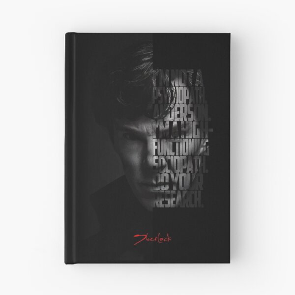 Item preview, Sherlock – Iconic Quote Minimalist Poster designed and sold by Enea Kelo.