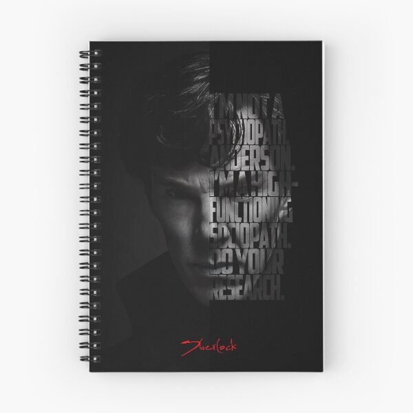 Item preview, Sherlock – Iconic Quote Minimalist Poster designed and sold by Enea Kelo.
