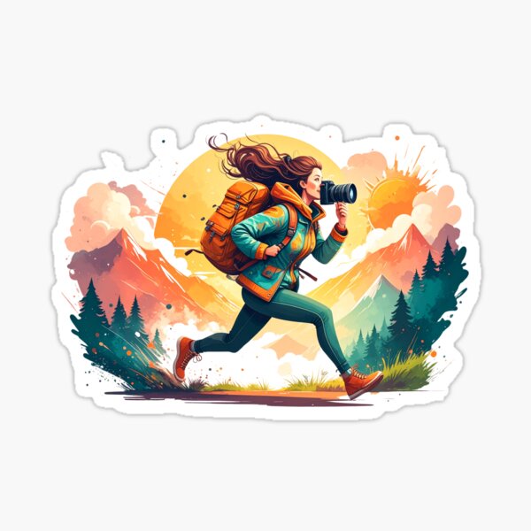 Item preview, Wanderlust & Shutter Clicks – Adventure Photographer designed and sold by Wardapotomus.