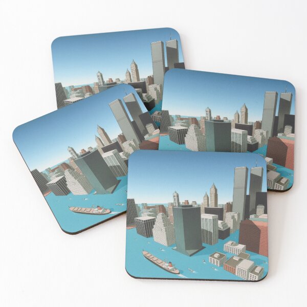 Item preview, Guy Billout “Submerged Skyline” designed and sold by HvpeWrks.