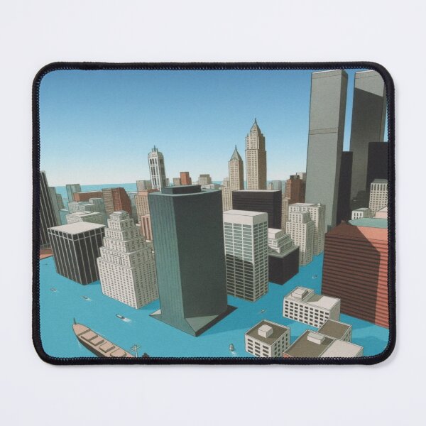 Item preview, Guy Billout “Submerged Skyline” designed and sold by HvpeWrks.