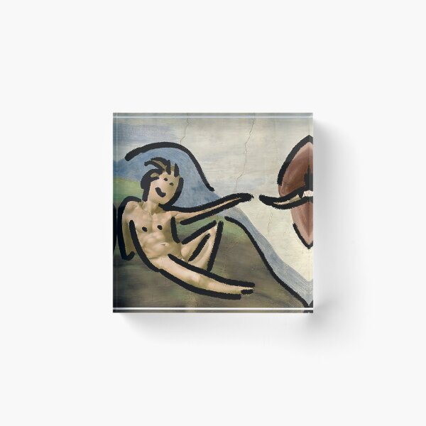Item preview, Derpaintings - The Creation of Adam designed and sold by lunardying.