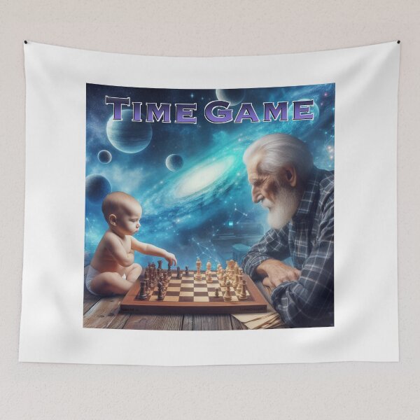 Item preview, The Time Game Print designed and sold by Lichentroupe63.