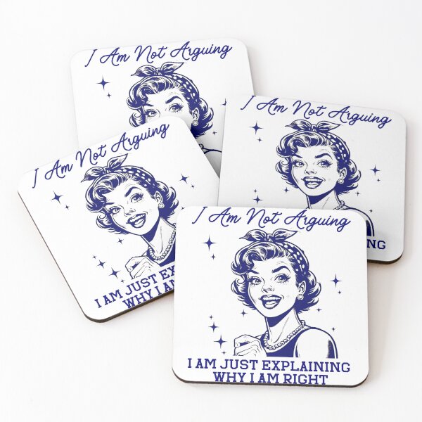 Item preview, Vintage Style Retro Woman With Funny Quote designed and sold by Tammy Marie Russell.