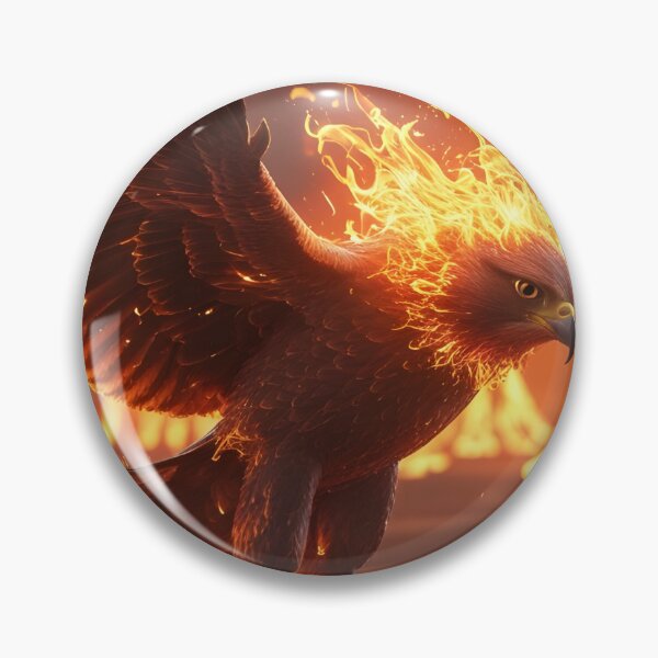Item preview, The fiery eagle designed and sold by RachaelSam.