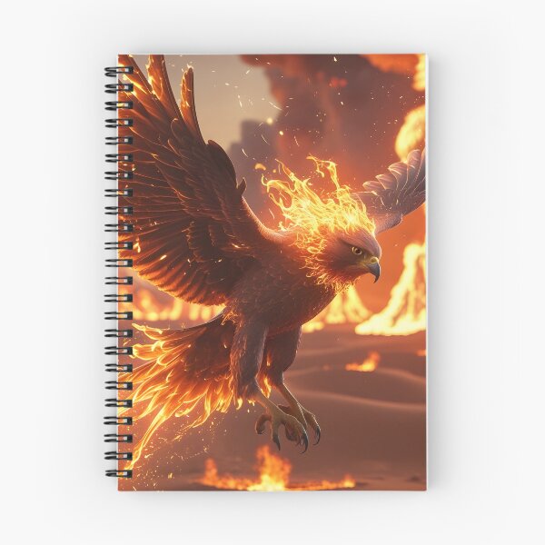 Item preview, The fiery eagle designed and sold by RachaelSam.