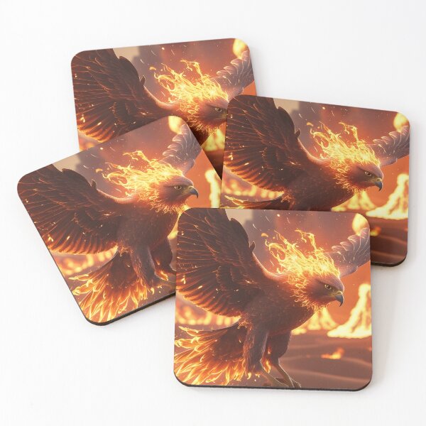Item preview, The fiery eagle designed and sold by RachaelSam.