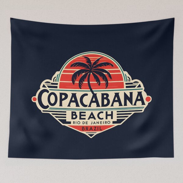 Item preview, Copacabana - Rio de Janeiro - Brazil designed and sold by GoodOldVintage.