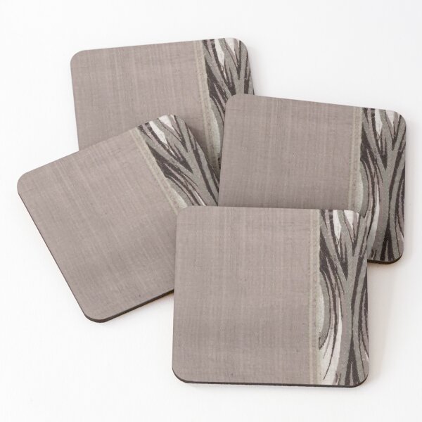 Item preview, Silken Strata – Art Deco Meets Nature (1800s Fabric) designed and sold by WheelieGdArt.