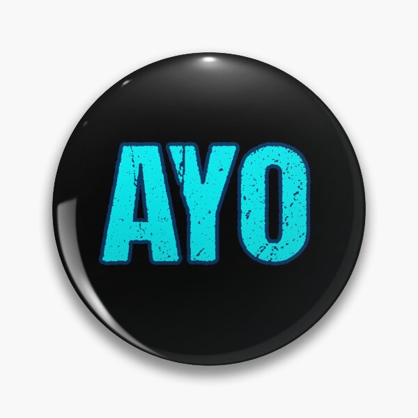 Item preview, Ayo, Blue Outline designed and sold by Memes N Lore .