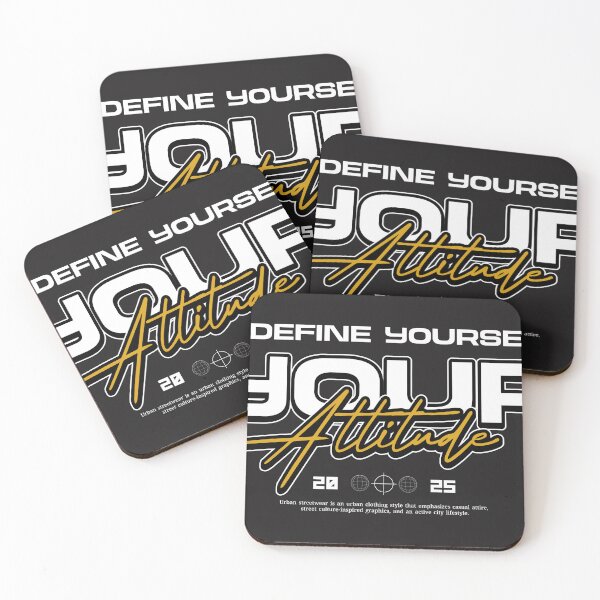 Item preview, Redefine Yourself Your Attitude designed and sold by universe-hold ⭐⭐⭐⭐⭐.