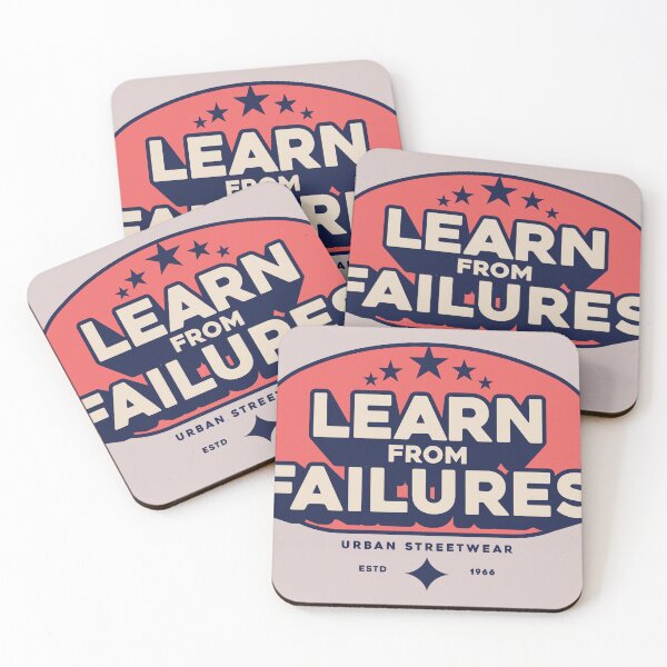 Item preview, Learn From Failures designed and sold by universe-hold ⭐⭐⭐⭐⭐.