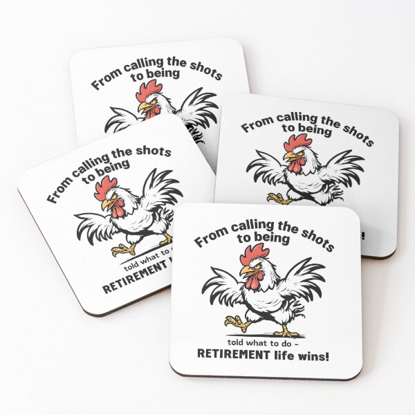 Item preview, Funny Rooster Retirement – Calling the Shots to Retirement Life Wins Design for Retired Bosses, Coworkers, or Farmers designed and sold by WHDProduction45.