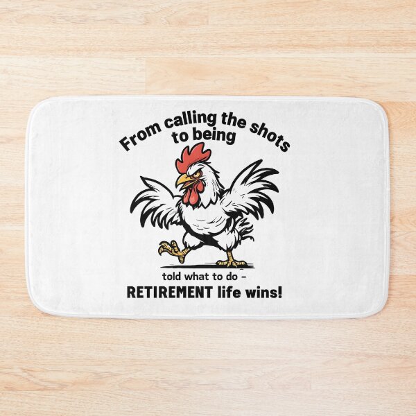 Item preview, Funny Rooster Retirement – Calling the Shots to Retirement Life Wins Design for Retired Bosses, Coworkers, or Farmers designed and sold by WHDProduction45.