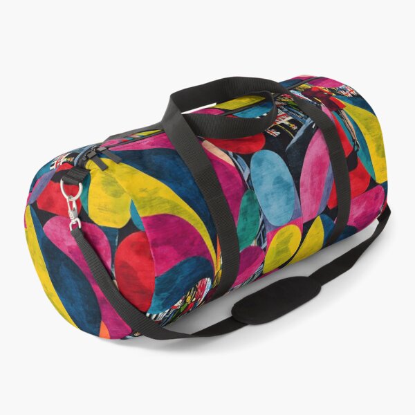 Item preview, Stride Through the Swinging Sixties - Vibrant City Street with British Flair and Abstract Energy designed and sold by OlfactoART Studio.