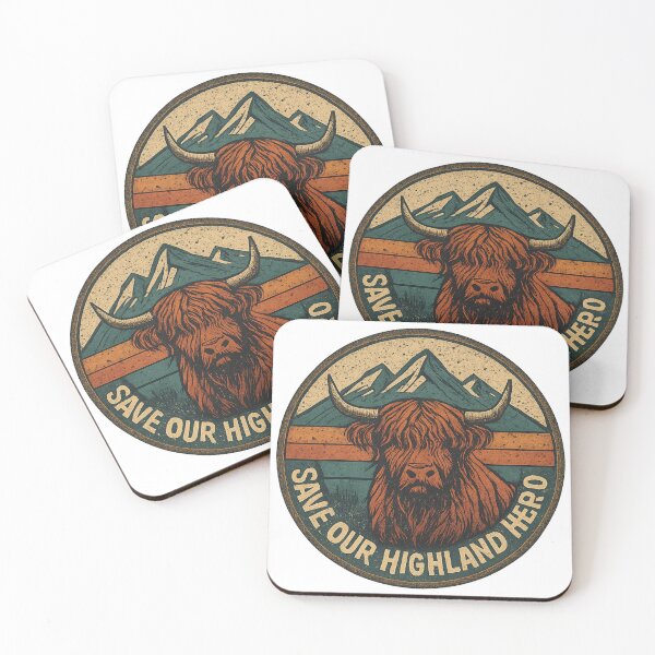 Item preview, Highland Cow Conservation designed and sold by TONSNAP.