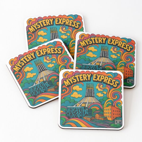 Item preview, Mystery Express: Psychedelic Cityscape designed and sold by Kray80.