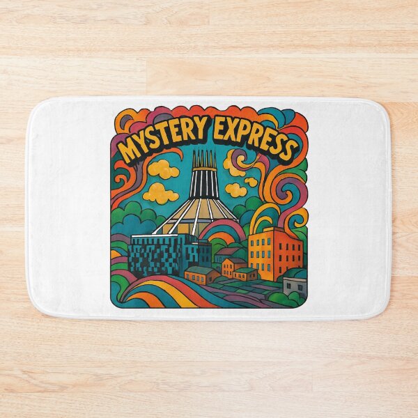 Item preview, Mystery Express: Psychedelic Cityscape designed and sold by Kray80.