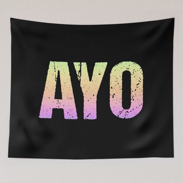 Item preview, Ayo, Neon Gradient designed and sold by Memes N Lore .