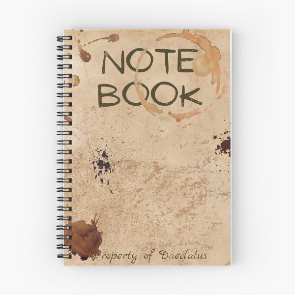 Item preview, Note Book Property of Daedalus designed and sold by YT-Greek2Me.