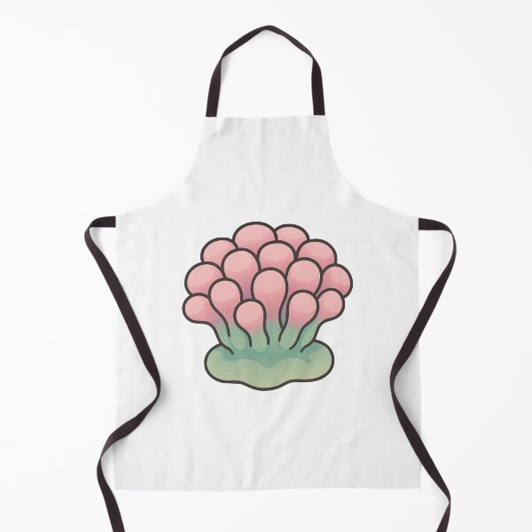 Item preview, Frogspawn Coral Illustration – Pastel Pink and Green Euphyllia Marine Reef Art designed and sold by Vendeloc.