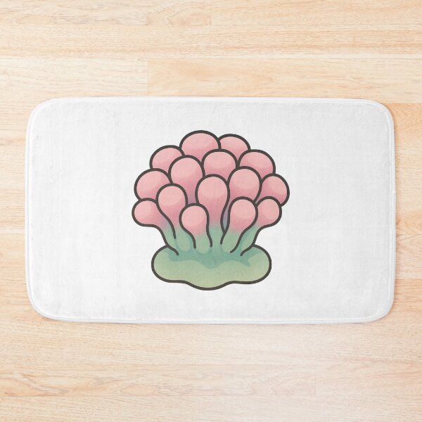 Item preview, Frogspawn Coral Illustration – Pastel Pink and Green Euphyllia Marine Reef Art designed and sold by Vendeloc.