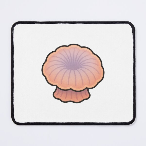 Item preview, Mushroom Coral Illustration – Orange and Purple Disc Anemone Ocean Reef Design designed and sold by Vendeloc.