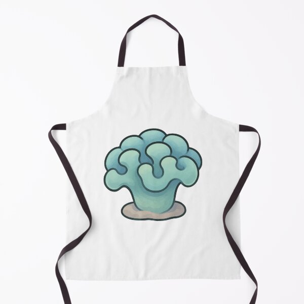 Item preview, Hammer Coral Illustration – Blue-Green Euphyllia Reef Aquarium Marine Art designed and sold by Vendeloc.