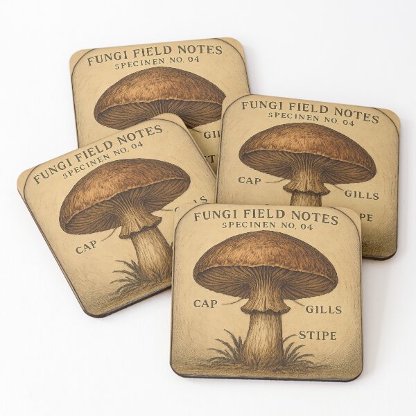 Item preview, Fungi Field Notes – Mycology Collector designed and sold by TONSNAP.