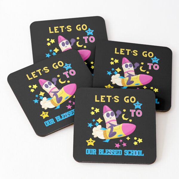 Item preview, "Let's go to our Blessed School" Back to school T-shirt designed and sold by OrtegaGrace.