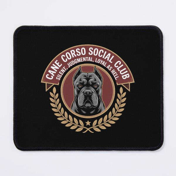 Item preview, Cane Corso Social Club: Silent, Judgmental, Loyal as Hell designed and sold by theartfulaspie.