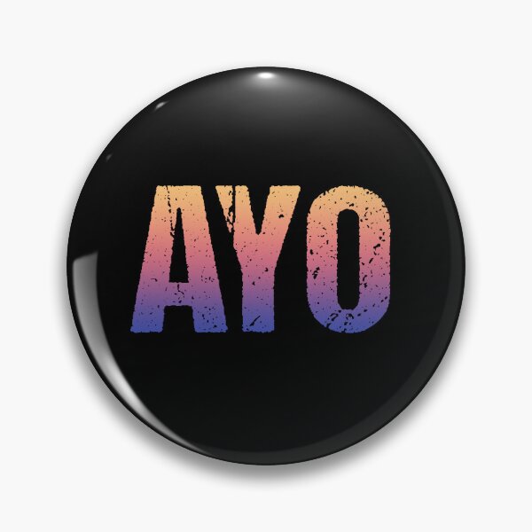 Item preview, Ayo, Sunset Gradient designed and sold by Memes N Lore .
