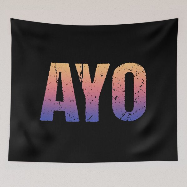 Item preview, Ayo, Sunset Gradient designed and sold by Memes N Lore .