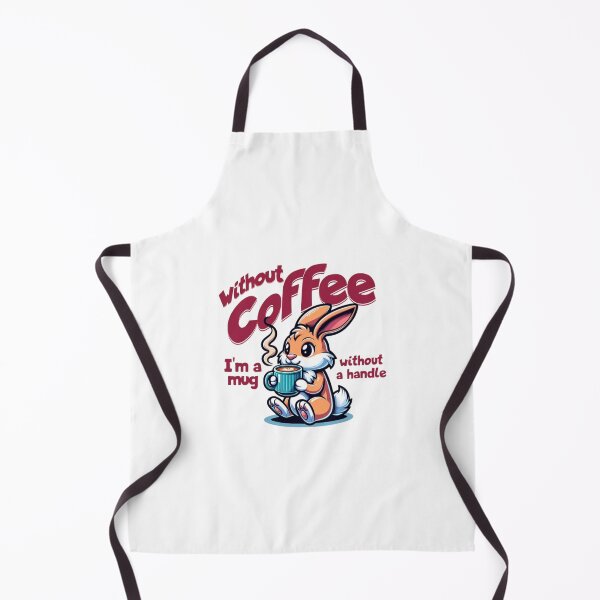 Item preview, Without Coffee - Bunny Edition designed and sold by MJO80.