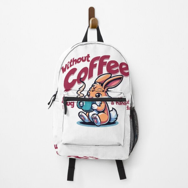 Item preview, Without Coffee - Bunny Edition designed and sold by MJO80.