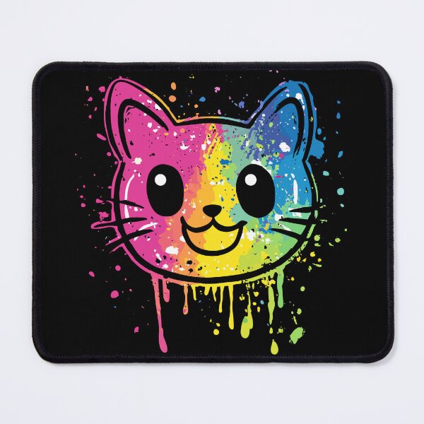 Item preview, Rainbow Cat designed and sold by ColorfulWorldCZ.