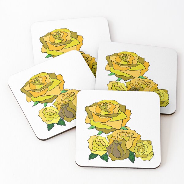 Artikelvorschau, Gelbe und goldene Rosen entworfen und verkauft von SRuddick-Darr.