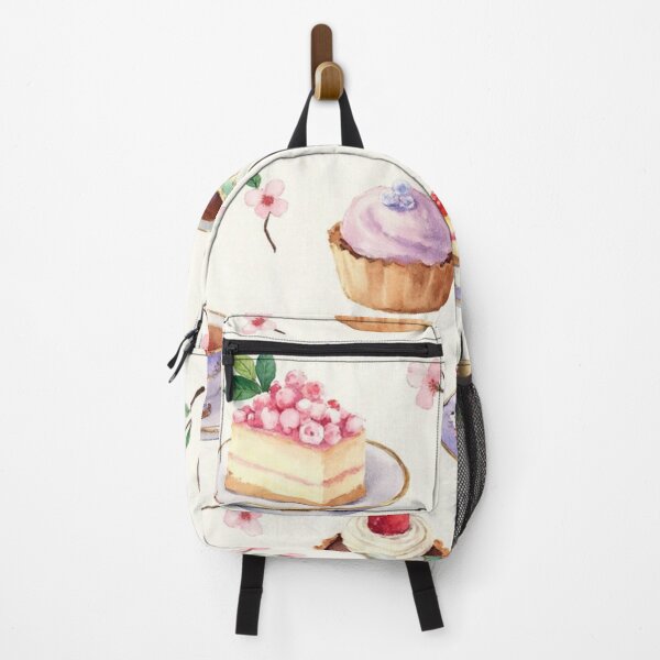 Item preview, Whimsical Tea Party Delight Pattern - Cute Desserts & Teacups Design designed and sold by rustyroofco.