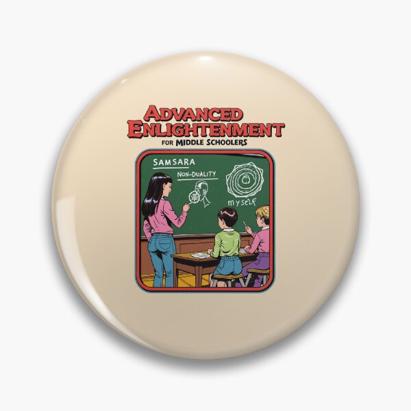 Item preview, Advanced Enlightenment for Middle Schoolers - Funny Spiritual designed and sold by Vintagenaut Co..
