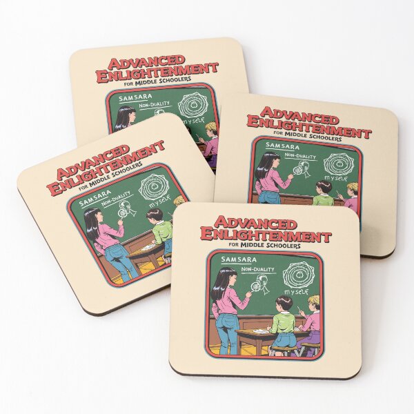 Item preview, Advanced Enlightenment for Middle Schoolers - Funny Spiritual designed and sold by Vintagenaut Co..
