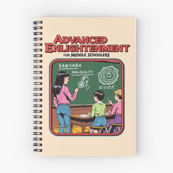 Item preview, Advanced Enlightenment for Middle Schoolers - Funny Spiritual designed and sold by Vintagenaut Co..