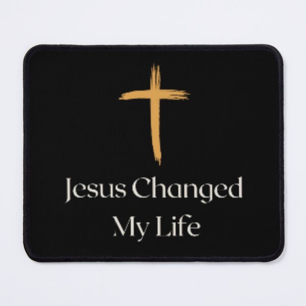 Item preview, "Jesus Changed My Life" Christian T-Shirt – Bold Faith Statement designed and sold by OrtegaGrace.