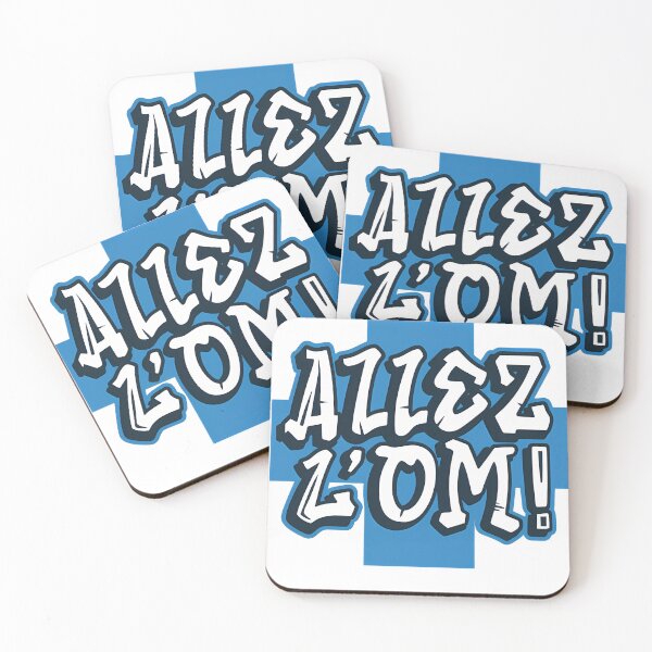 Item preview, Allez Marseille Sang Bleu, Feu Blanc designed and sold by canvasriddle.