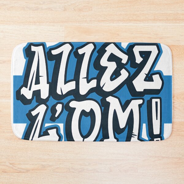 Item preview, Allez Marseille Sang Bleu, Feu Blanc designed and sold by canvasriddle.
