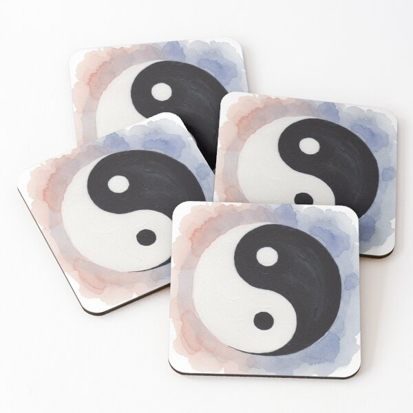 Item preview, Yin-Yang Symbol Watercolor designed and sold by TBDDesigns.