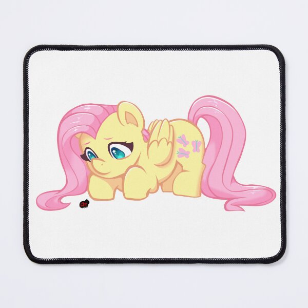 Item preview, Fluttershy + a ladybug! designed and sold by keshkolours.
