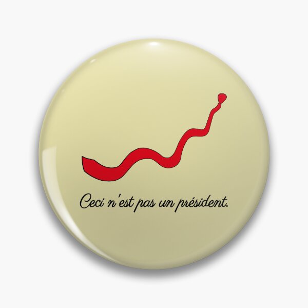 Item preview, Ceci n'est pas un président designed and sold by shackledlettuce.