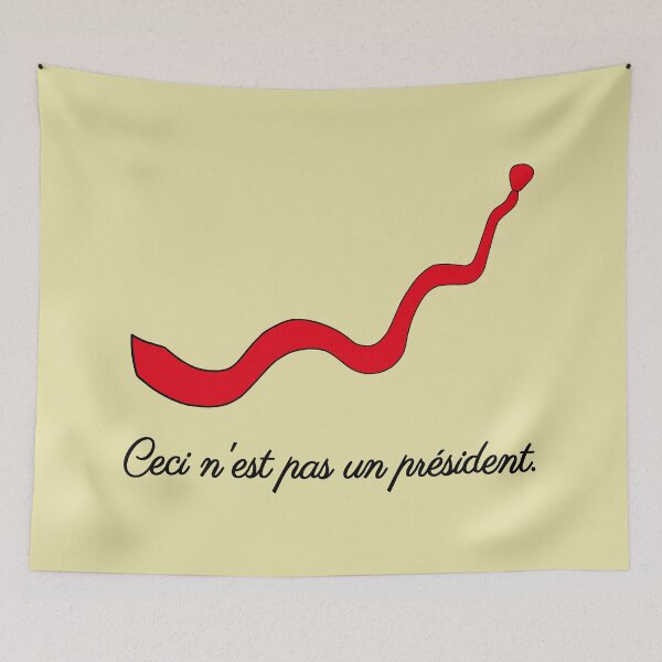 Item preview, Ceci n'est pas un président designed and sold by shackledlettuce.